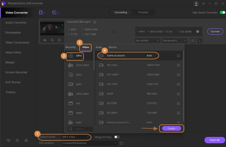 imovie export mp4