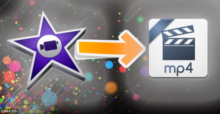 how to convert imovie into mp4