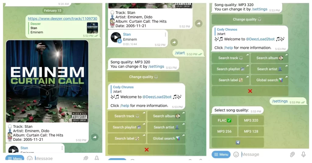 Deezer Downloader Telegram Bot